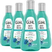 Guhl Shampoo Anti Roos - 4 x 250 ml - Voordeelverpakking