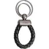 The bridge Story Uomo Sleutelhanger Leer 10 cm zwart