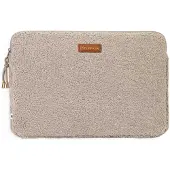 Selencia Teddy Laptophoes 13-14 inch - Laptopsleeve - Sand