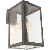 QAZQA Smart buiten wandlamp grijs incl. Wifi G95- Sutton down
