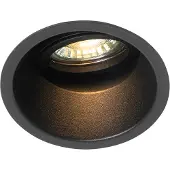 QAZQA Smart inbouwspot zwart verstelbaar incl. Wifi GU10 - Alloy