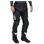 Büse Cento Leren combi-broek Zwart/Wit 48 Mannen
