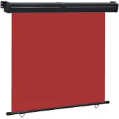 vidaXL Balkonscherm 165x250 cm rood