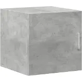 vidaXL Wandkast 40x42,5x40 cm bewerkt hout betongrijs