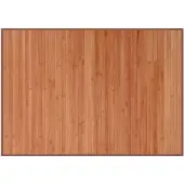 vidaXL Vloerkleed rechthoekig 70x100 cm bamboe bruin