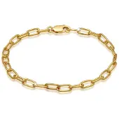 Elli Armband 'Charmträger' zilver