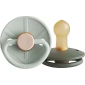 Frigg Fopspeen Little Viking 0-6mnd Sage/Olive 2st
