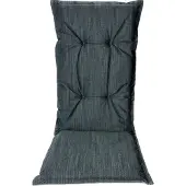 Madison Tuinstoelkussen hoge rug 50x123 cm Melange Blue/Grey