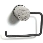 Aquanova WC rolhouder Nero Alba