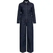 Queen Kerosin damesoverall in westernstijl van denim