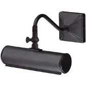 Elstead Lighting Schilderij verlichting Picture Lights zwart, 19 cm Lights, dimbaar, zwart, Woon-/ Eetkamer, metaal, Antiek, Wandlamp