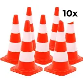 ARBO centrum 10-pack verkeerskegel hard 50cm