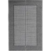 vidaXL Buitenkleed ARAKIL 140x200 cm polypropeen zwart