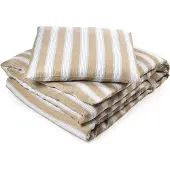 Libeco Dekbedovertrek Maora Stripe Linnen-200 x 200 cm