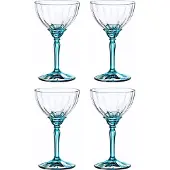 Bormioli Rocco Cocktailglas Florian Espresso Martini Lichtblauw 240 ml (Set van 4)