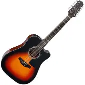 Takamine GD30CE-12 Brown Sunburst 12-snarige elektrisch-akoestische gitaar