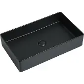 Guido Gusto Wastafel Vincenza 60x36x13cm mat zwart