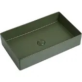 Guido Gusto Wastafel Vincenza 60x36x13cm mat groen