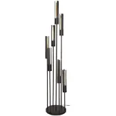 Present Time vloerlamp 7l getrapt tube artic