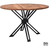 MD Interior Susy ronde eetkamertafel mangohout 150cm