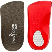 Footlogics Kids inlegzool – Geschikt voor hakken, van kunststof – 3/4 corrigerende inlegzool voor kinderen in de groei – K 32/34