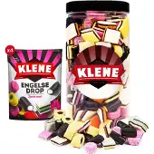 Klene Engelse Drop - dropsnoep in herbruikbare bokaal - 1080g