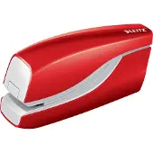 Leitz NeXXt WOW Elektrische Nietmachine voor Contactloos Nieten - Op Batterijen - Niet tot 10 Vel - Rood