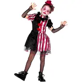 Wilbers Halloween clown jurk | Maat 164