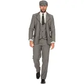 Coppens Roaring 20's colbert Peaky Blinders brown - 100% Polyester - Carnavalskleding heren grote maten | Maat 54