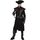 Coppens Piraat Skull - 100% Polyester - Carnavalskleding heren grote maten | Maat 64 + |