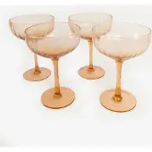 Sissy-Boy Lichtbruine Champagneglazen Scallop