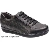 Xsensible 10186.3 wijdte K Alia KX Veterschoenen | Maat 4 Dames Zwart