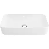 Boss & Wessing Opbouw wastafel bws juno 60x40 cm keramiek wit