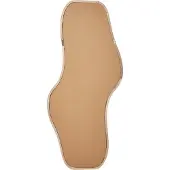 Beliani BIOLLET - Wandspiegel - Lichthout - 79 x 180 cm - Paulowna hout