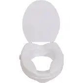 Aidapt Toiletverhoger met deksel (5cm hoog)