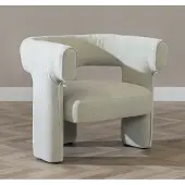 Livin24 Scandinavische fauteuil Bibi chenille mintgroen