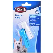 Trixie Vingertandenborstel Set 2 stuks 6 cm