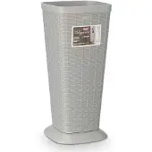 Kerbl Paraplu Stefanplast Elegance Lichtgrijs Plastic 25 x 57 x 25 cm