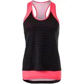 Agu Fietsshirt AGU Women Layered Racertop Essential Neon Coral-XS