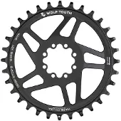 Wolf Tooth Direct Mount Kettingblad voor SRAM 8-Bolt Black