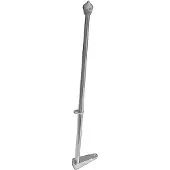 Prosea Brass Flag Shaft Chromed Zilver