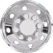 Carpoint 4-Delige Wieldoppenset 16 Inch Chrome (Extra Bol)
