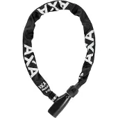 Axa Absolute 8-90 kettingslot met polyester hoes - zwart