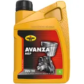Kroon-Oil Avanza MSP 0W-20 - Synthetische Motorolie - 1 Liter - Transparant