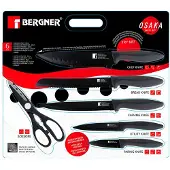 Bergner Osaka Set Van 5 Messen En Een Schaar
