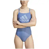 Adidas Dames zwempak uit 1 stuk Big Logo | Maat 42