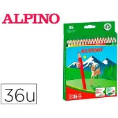 Alpino Kleurpotloden Alpino AL010600 Multicolour 36 Onderdelen
