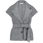 Circle of trust Dames Blazers Jenny Gilet - Grijs - Maat XL