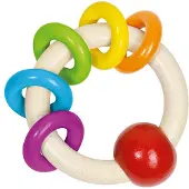 Goki Bijtring - 5 Regenboogringen