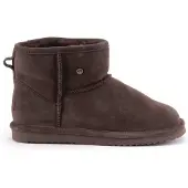 Warmbat Wallyby Gevoerde boots bruin Suede Maat 43